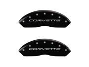 MGP 97 04 Chevrolet Corvette Base Caliper Covers 13007SCV5BK