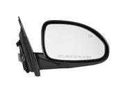 Pilot 08 10 Buick Enclave w o Memory Power Heated Mirror Right Black Smooth Textured BK8194100R