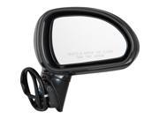 Pilot 06 06 Mitsubishi Eclipse Coupe Power Heated Mirror Right Black Smooth MB539410AR