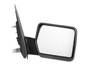 Pilot 04 08 Ford F 150 w Amber Reflector Power Non Heated Mirror Right Chrome Black Smooth Textured FD959410CRP