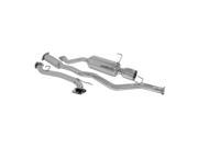 DC Sports S.S. Single Canister Cat Back Exhaust SCS7037 Polished