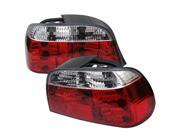 Spyder Auto BMW E38 7 Series 95 01 Crystal Tail Lights Red Clear ALT YD BE3895 RC