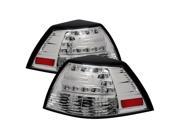 Spyder Auto Pontiac G8 08 09 LED Tail Lights Chrome ALT YD PG808 LED C