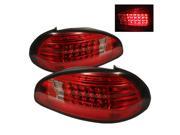 Spyder Auto Pontiac Grand Prix 97 03 LED Tail Lights Red Clear ALT YD PGP97 LED RC