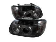 Spyder Auto Ford Explorer 95 01 1PC Halo Projector Headlights Smoke PRO YD FEXP95 HL 1PC SM
