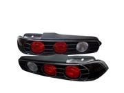 Spyder Auto Acura Integra 94 01 2Dr Euro Tail Lights Black ALT YD AI94 BK