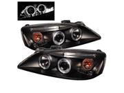 Spyder Auto Pontiac G6 2 4DR 05 08 Halo LED Replaceable LEDs Projector Headlights Black PRO YD PG605 HL BK