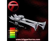 Trigger Horns Sniper High Output 2 Trumpet Train Horn with Valve TRGH156