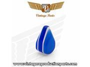 Vintage Blue Small Tear Shape Dash Knob VPAKN01BL