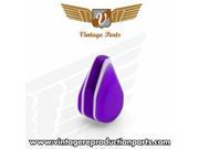 Vintage Purple Small Tear Shape Dash Knob VPAKN01PU