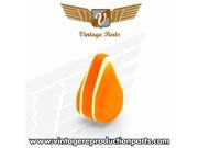Vintage Orange Small Tear Shape Dash Knob VPAKN01OR