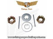 Vintage 1928 1948 Ford Spindle Nut and Washer Kit 1 PAIR VPAHWWS3