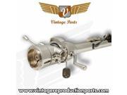 Vintage 33 Chrome Steering Column Automatic with Built in Ignition Switch Gear Indicator Window and Shifter VPASTCOLK1