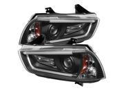 Spyder Auto Dodge Charger 11-13 Projector Headlights - Halogen Model Only ( Not Compatible With Xenon/HID Model ) - Light Tube DRL - Black - High H1 (Included) Spyder Auto Dodge Charger 11-13 Projector Headlights - Halogen Model Only ( Not Compatible With Xenon/HID Model ) - Light Tube DRL - Black - High H1 (Included)