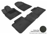 3D MAXpider DODGE DURANGO 2012 2014 KAGU BLACK R1 R2 BENCH SEAT 2 POSTS ON PASSENGER L1DG01301509