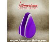 American Shifter Company ASCKN01PU Purple Small Tear Shape Dash Knob