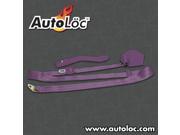 Autoloc 3 Point Retractable Plum Purple Seat Belt 1 Belt SB3PRPL