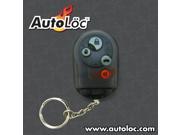 Autoloc Smoke Black 4 Button Remote Face Plate With Buttons TRX4C2