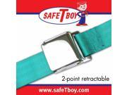 Safe Tboy 2pt Aqua Retractable Airplane buckle Each STBSB2RAAQ
