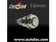 Autoloc 16Mm Latching Billet Button Without Illumination AUTSWBL16X