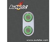 Autoloc Daytona Billet Switch With Green Led Illumination Single Switch AUTBBA22