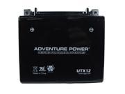 UPG Adventure Power UTX12 Sealed AGM Power Sports Battery 42040