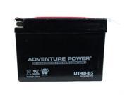 UPG Adventure Power UT4B BS Dry Charge AGM Power Sports Battery 43004