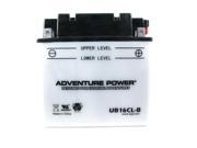 UPG Adventure Power UB16CL B Conventional Power Sports Battery 42004