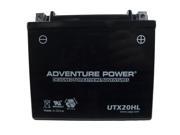 UPG Adventure Power UTX20HL Sealed AGM Power Sports Battery 42052