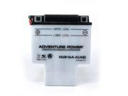 UPG Adventure Power HUB16A A AB Conventional Power Sports Battery 42005