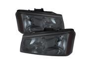 Spyder Auto Chevy Silverado 1500/2500/3500 03-06 / Chevy Silverado 1500HD 03-07 / Chevy Silverado 2500HD 03-06 Crystal Headlights - Smoke 5072269 Spyder Auto Chevy Silverado 1500/2500/3500 03-06 / Chevy Silverado 1500HD 03-07 / Chevy Silverado 2500HD 03-06 Crystal Headlights - Smoke 5072269