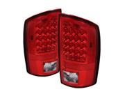 Spyder Auto Dodge Ram 07 08 1500 Ram 06 09 2500 3500 LED Tail Lights Red Clear