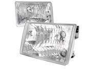 Spec D Tuning Crystal Housing Headlight Chrome LH GKEE93 RS