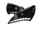 Spec-D Tuning 2LHP-GENS210G-V2-TM LED Projector Headlight Gloss Black Housing Smoke for 10 to 12 Hyundai Genesis- 10 x 25 x 26 in. Spec-D Tuning 2LHP-GENS210G-V2-TM LED Projector Headlight Gloss Black Housing Smoke for 10 to 12 Hyundai Genesis- 10 x 25 x 26 in.