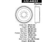Centric Brake Drum 122.44032 Centric Brake Drum 122.44032