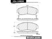 Centric Disc Brake Pad 103.10890 Centric Disc Brake Pad 103.10890