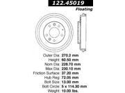 Centric Brake Drum 122.45018