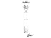 Centric Brake Hydraulic Hose 150.63003 Centric Brake Hydraulic Hose 150.63003