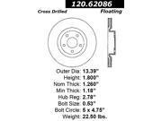 Centric Disc Brake Rotor 125.62086 Centric Disc Brake Rotor 125.62086