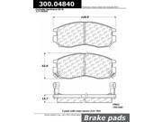 Centric Disc Brake Pad 300.04840 Centric Disc Brake Pad 300.04840