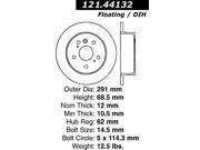 Centric Disc Brake Rotor 121.44132 Centric Disc Brake Rotor 121.44132
