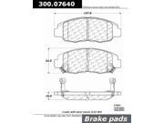 Centric Disc Brake Pad 300.07640 Centric Disc Brake Pad 300.07640