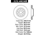 Centric Disc Brake Rotor 121.44148 Centric Disc Brake Rotor 121.44148