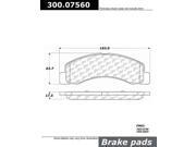 Centric Disc Brake Pad 300.07560 Centric Disc Brake Pad 300.07560