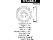 Centric Brake Drum 123.67016 Centric Brake Drum 123.67016