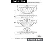 Centric Disc Brake Pad 300.12670 Centric Disc Brake Pad 300.12670