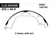 Centric Drum Brake Shoe 111.05490