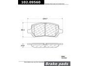 Centric Disc Brake Pad 102.09560