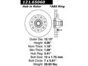 Centric Disc Brake Rotor 121.65060