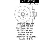 Centric Disc Brake Rotor 121.33035 Centric Disc Brake Rotor 121.33035